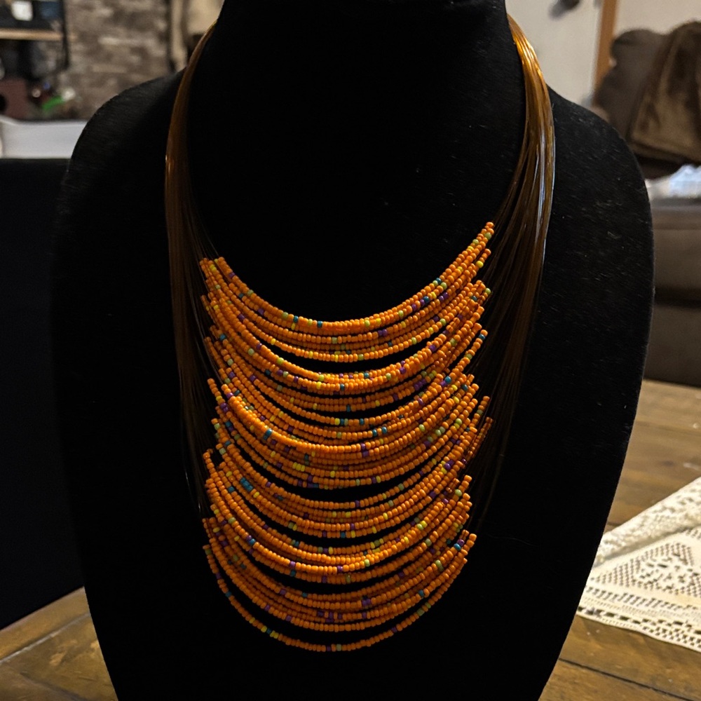 Multicolor Beaded Necklace